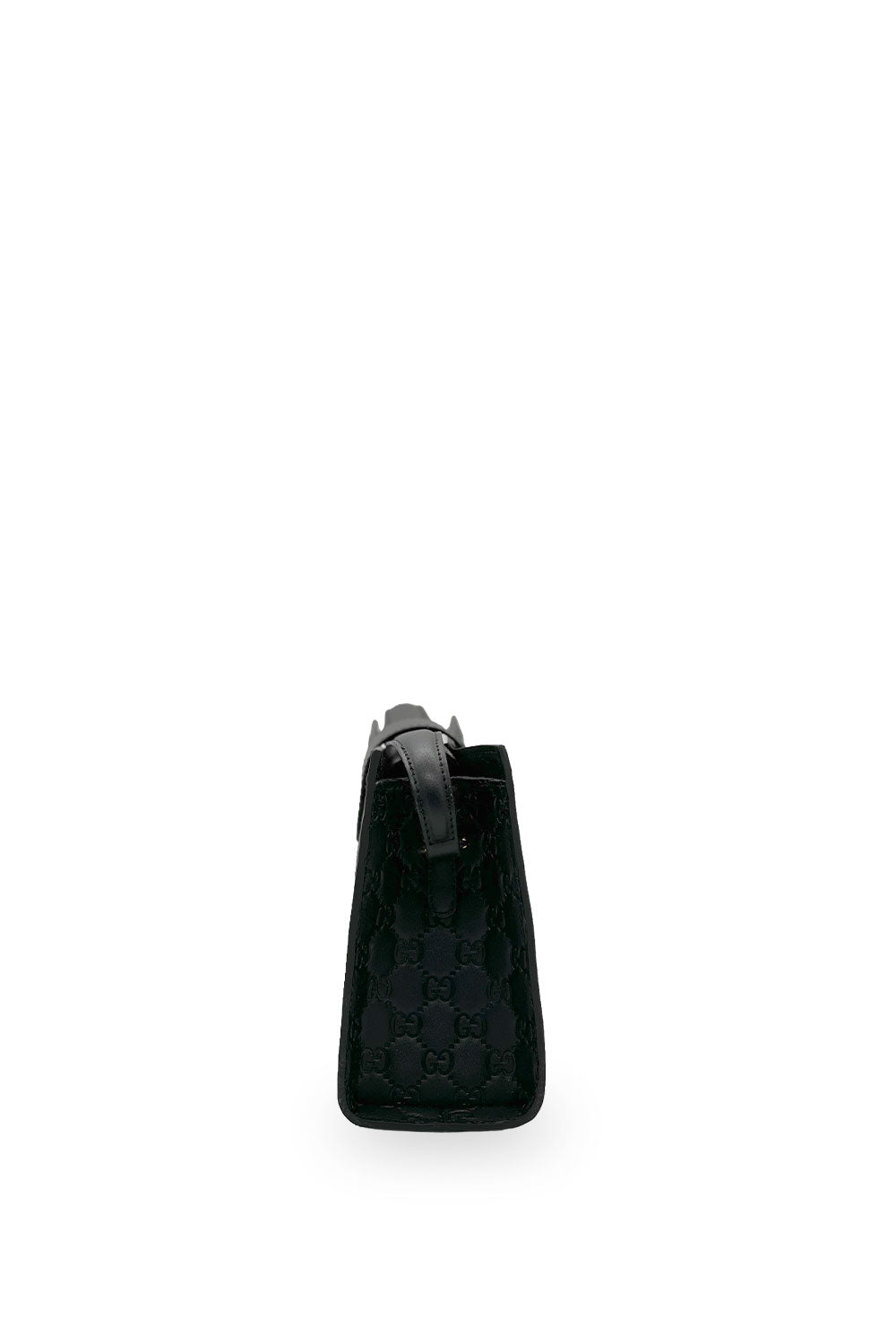 Bolsa Gucci Padlock Negro en Relieve
