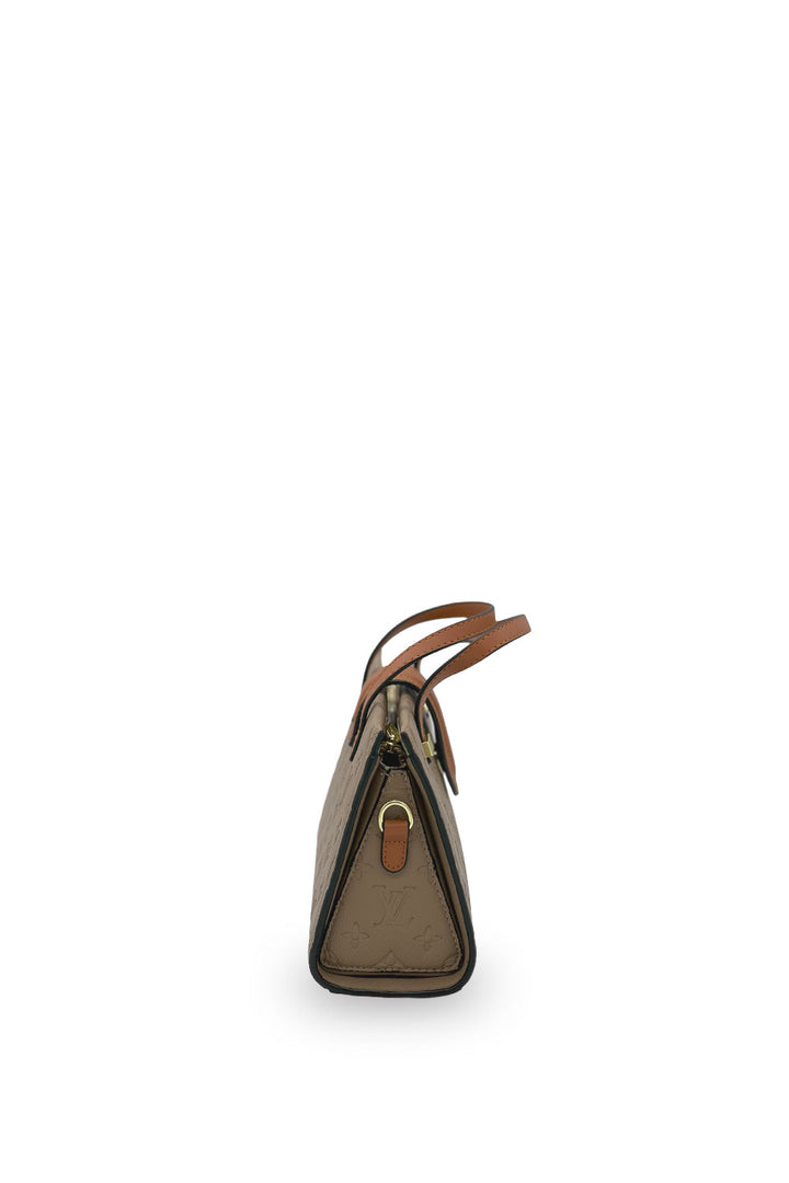 Bolsa Louis Vuitton Tote Caqui en Relieve