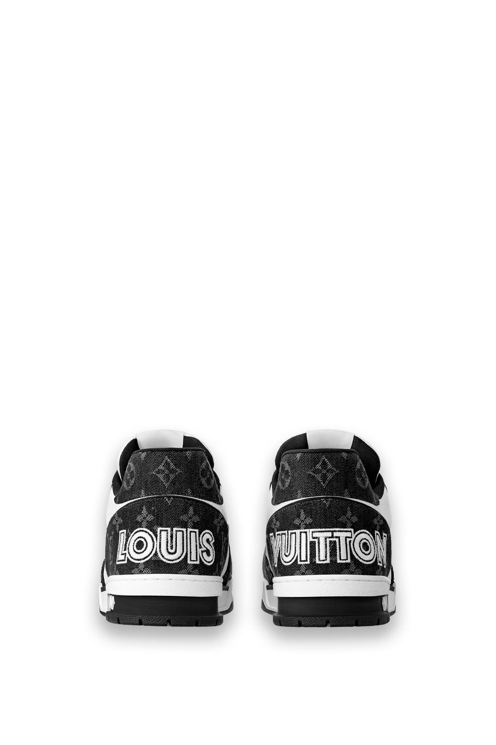 TENIS LV BROCHE BLANCO NEGRO