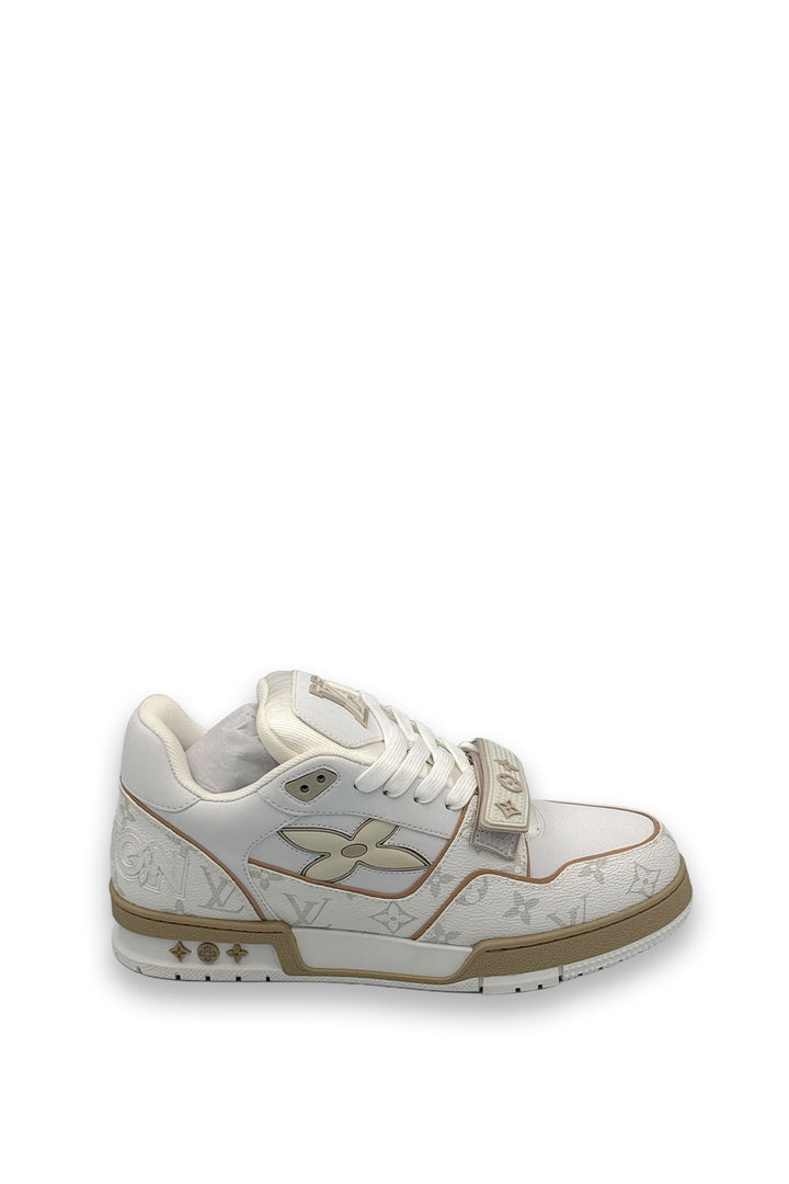 TENIS LV BROCHE BEIGE