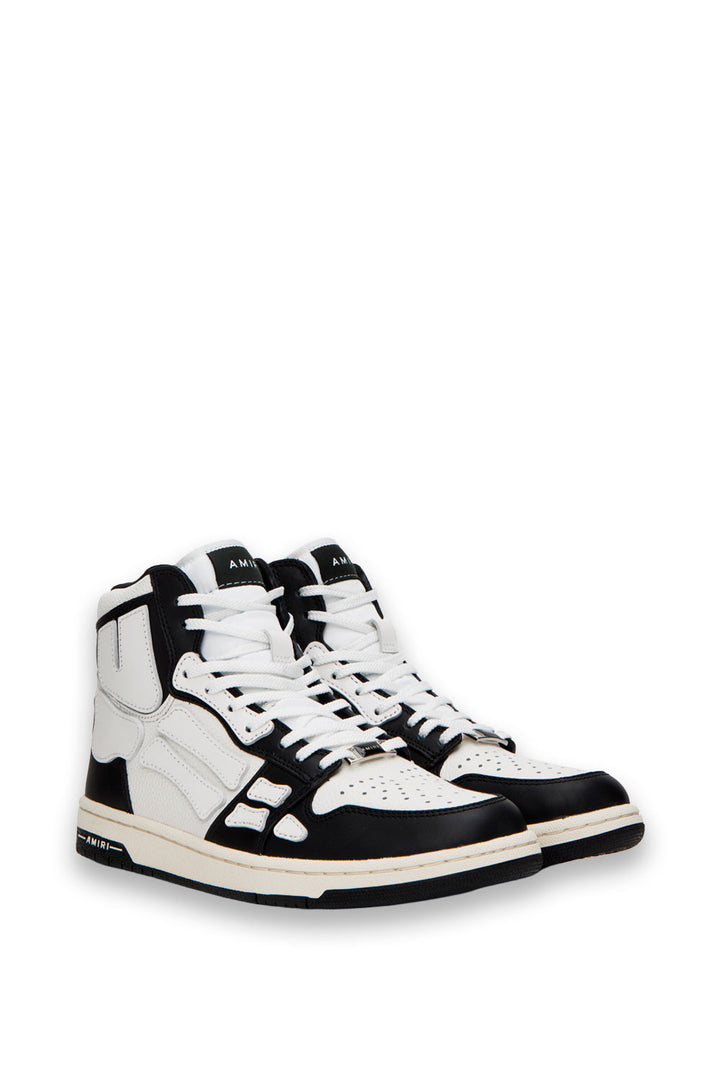 TENIS AMIRI TOP HI BLANCO NEGRO