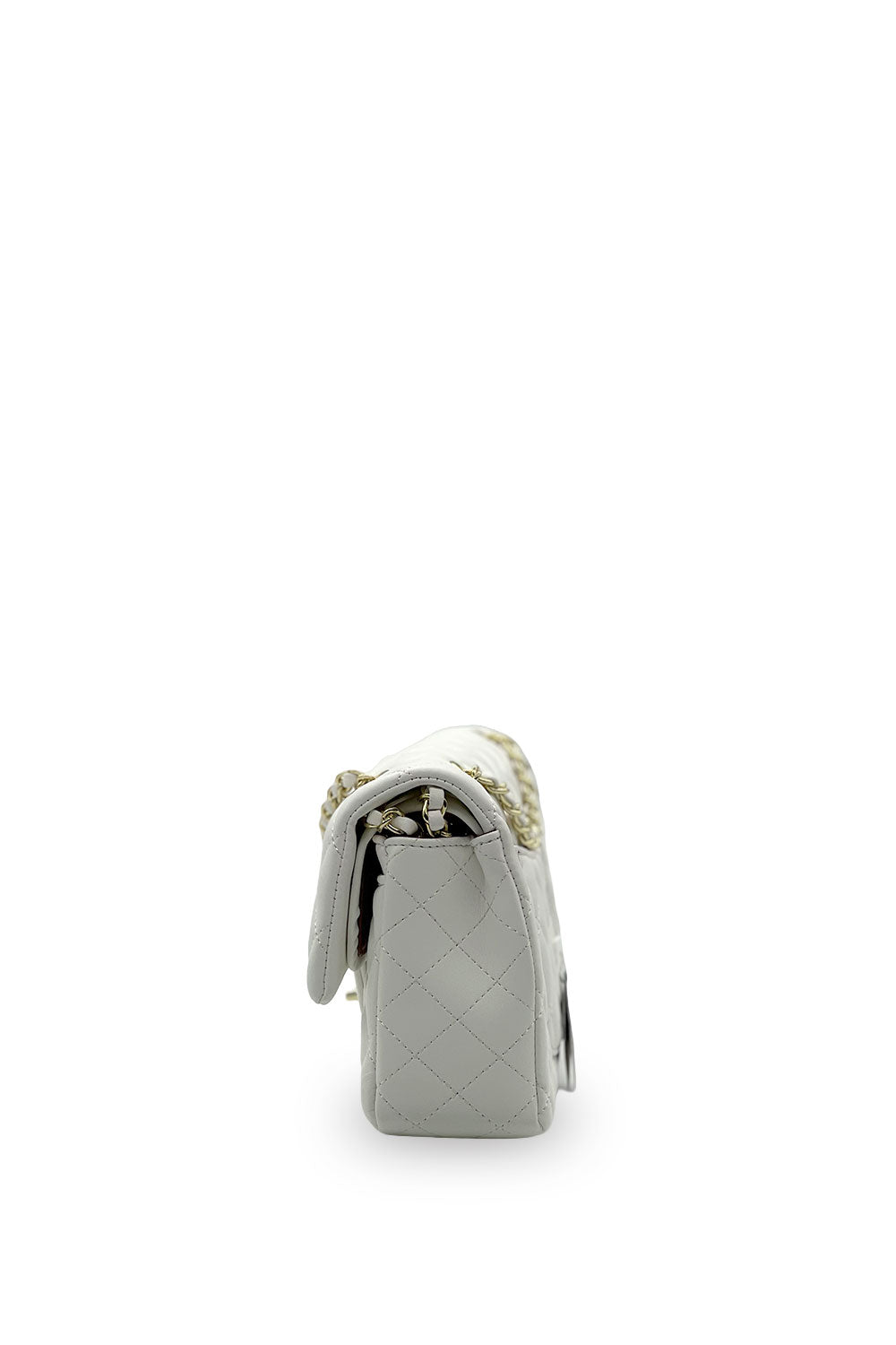 Bolsa Chanel Classic Flap Blanco