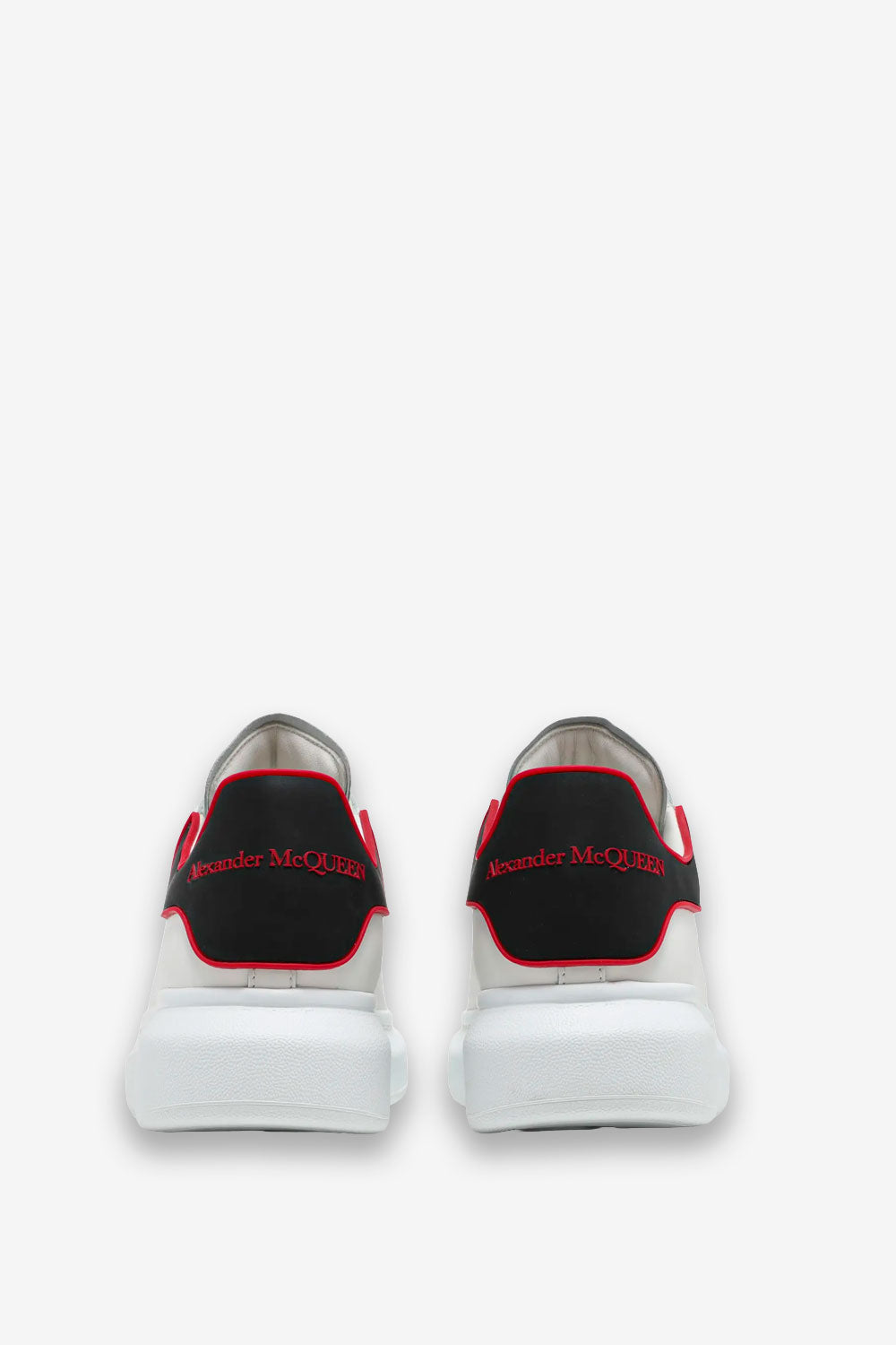 TENIS ALEXANDER MCQUEEN BLANCO CONTORNO ROJO