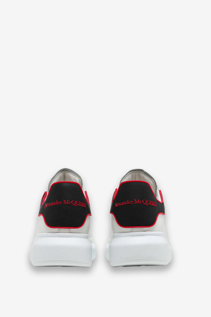 TENIS ALEXANDER MCQUEEN BLANCO CONTORNO ROJO
