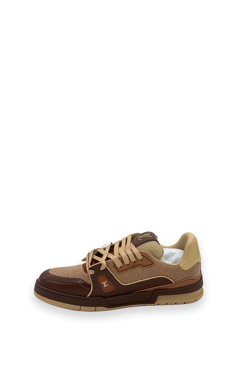TENIS LV TRAINER MARRON