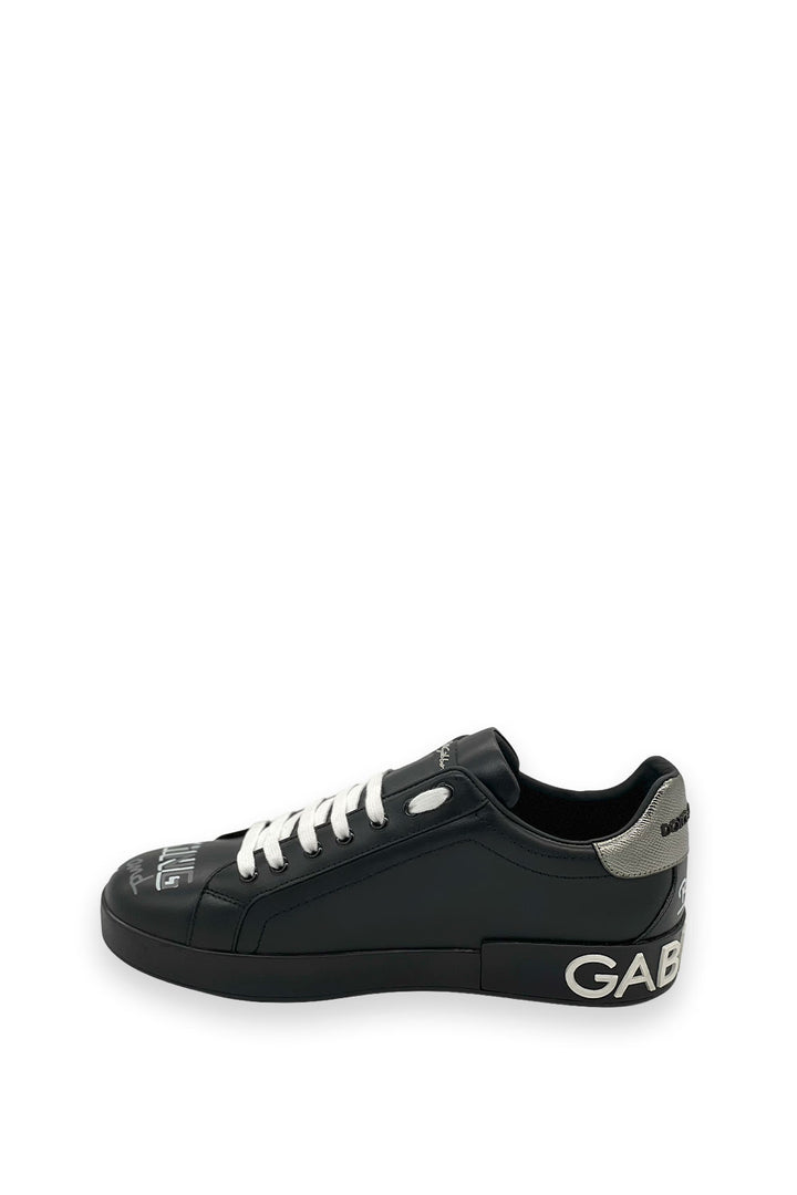 TENIS D&amp;G CROWN BLACK