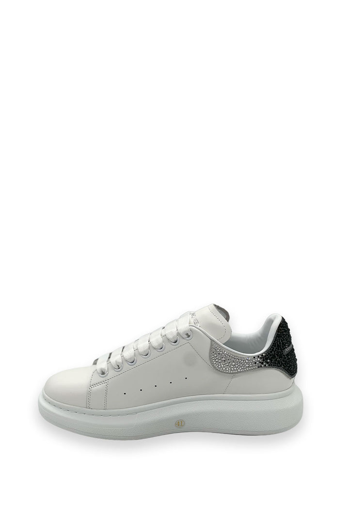 ALEXANDER MCQUEEN SILVER CRYSTAL
