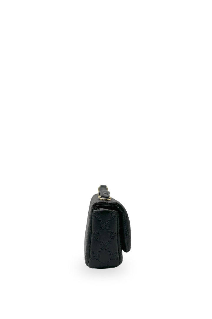 Bolsa Gucci Marmont Negro en Relieve