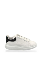 TENIS ALEXANDER MCQUEEN BLANCO NEGRO (PIEL)