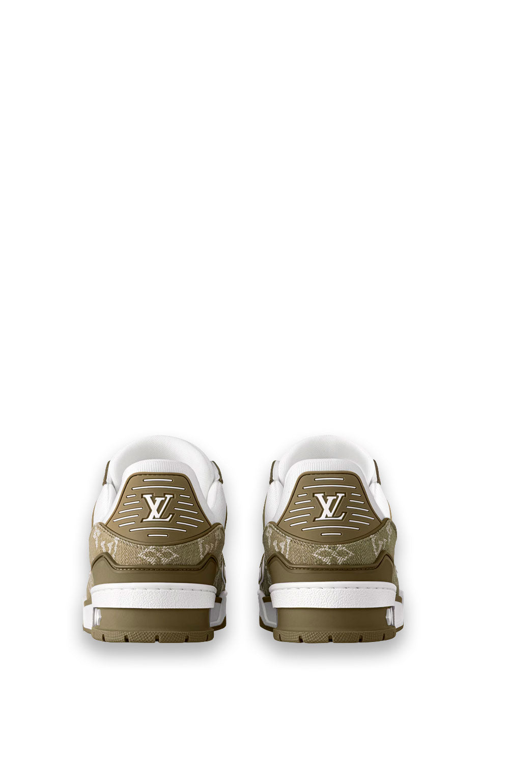 TENIS LV TRAINER MEZCLILLA VERDE