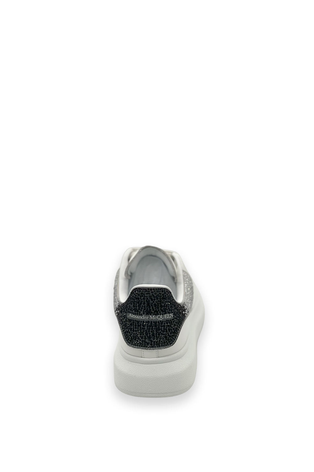 ALEXANDER MCQUEEN SILVER CRYSTAL