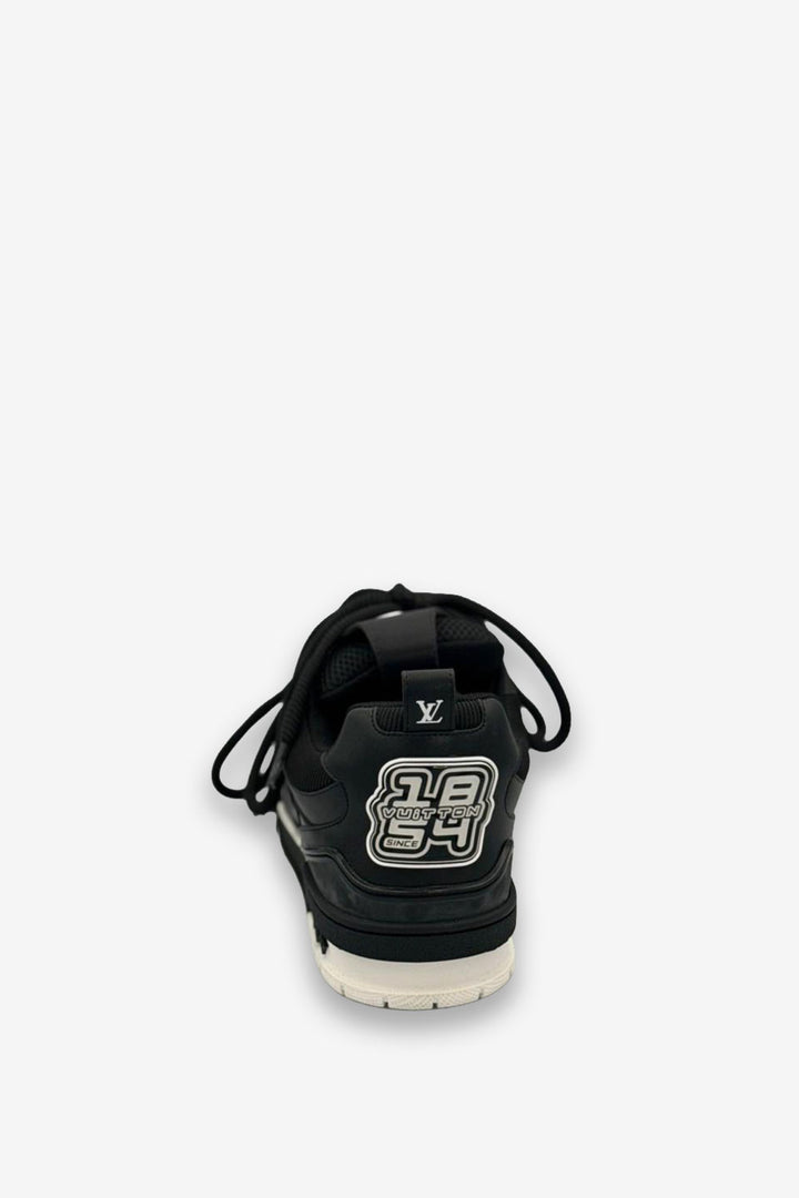 TENIS LV SKATE NEGRO TOTAL BLANCO