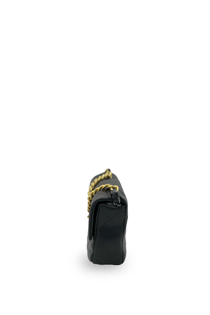Bolsa Chanel 19 Negro y Oro