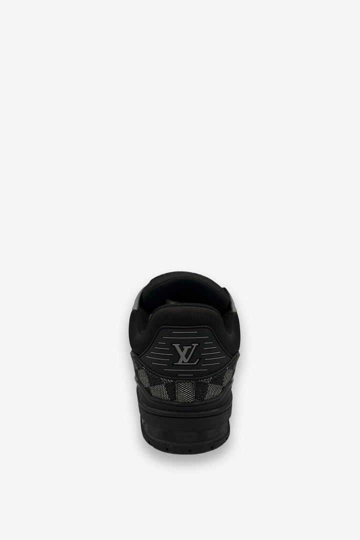 TENIS LV TRAINER DENIM NOIR