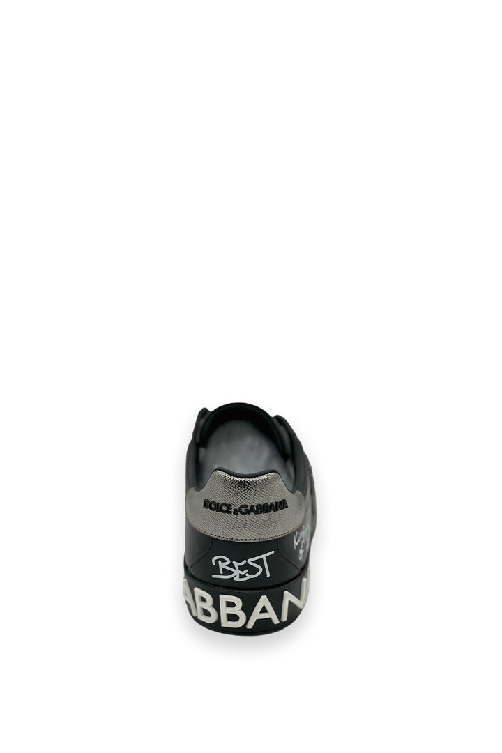 TENIS D&amp;G CROWN BLACK