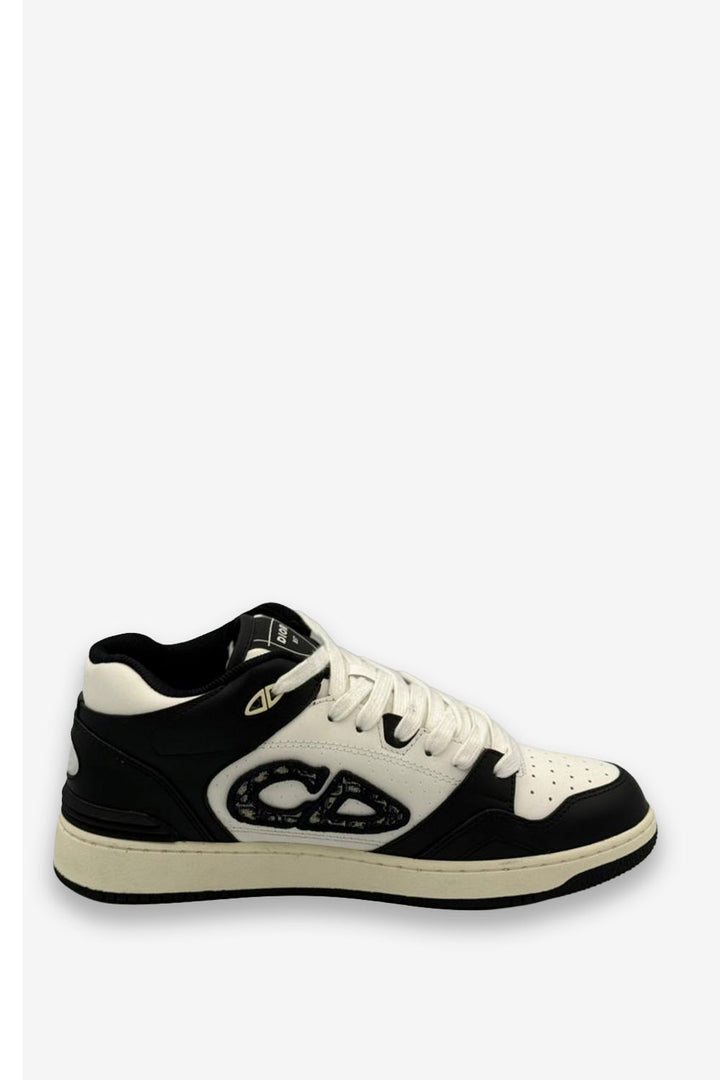 TENIS DIOR B57 MID NEGRO BLANCO