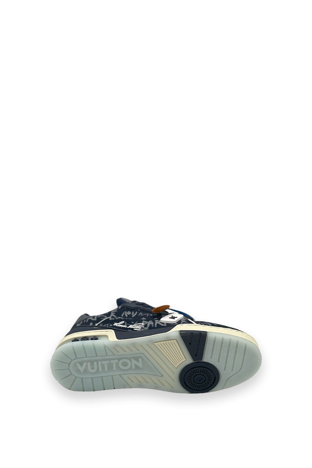 TENIS LV TRAINER AZUL GRAFITI