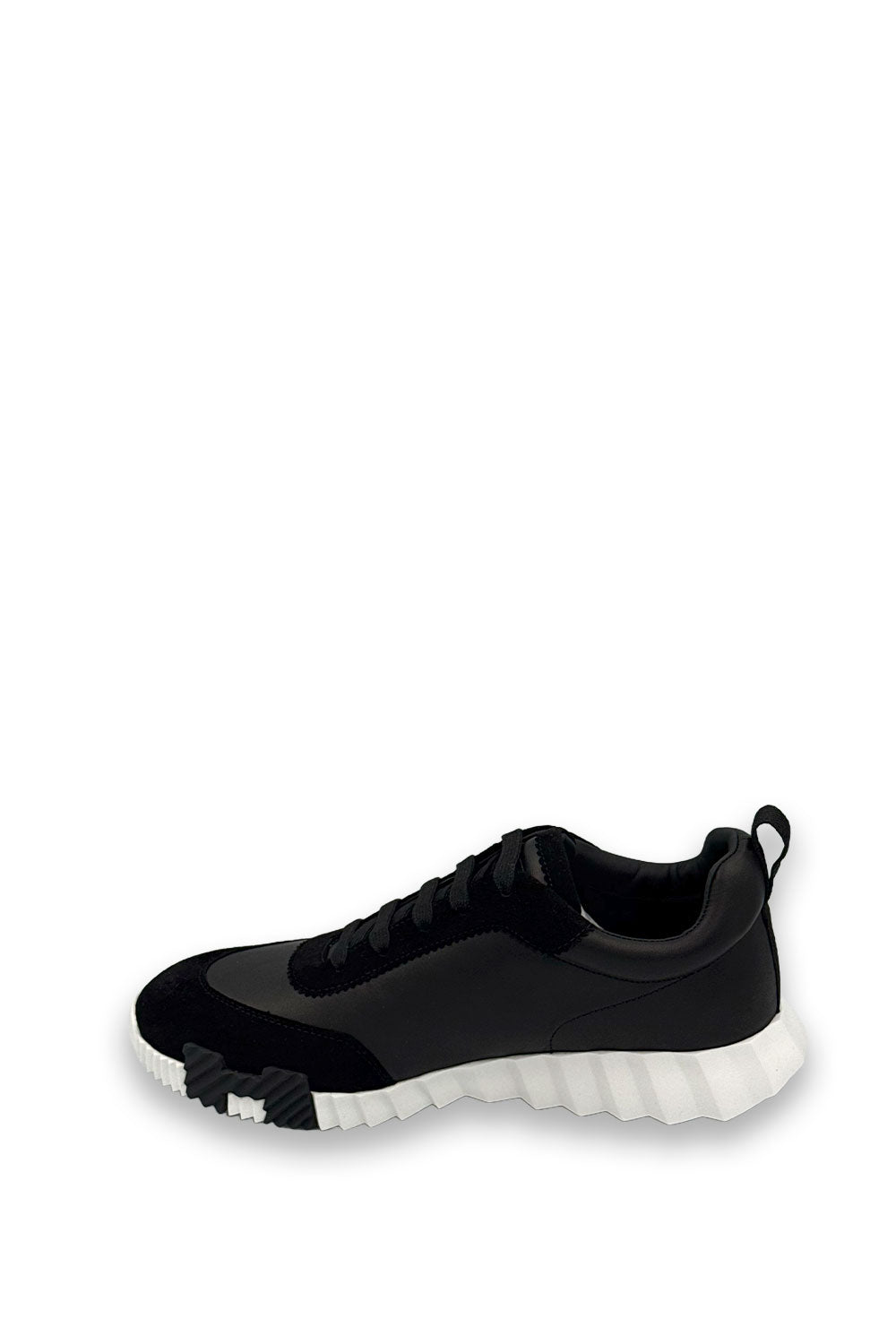TENIS HERMES BOUNCING BLANCO NEGRO