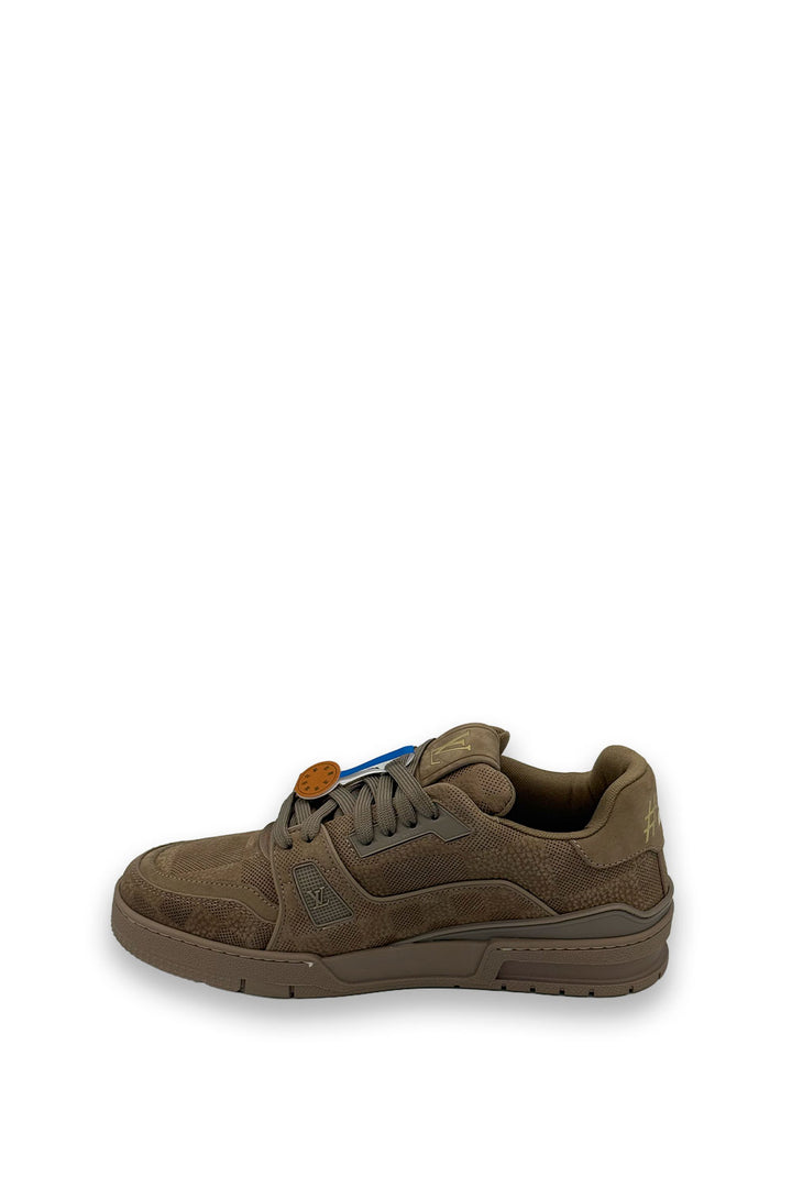 TENIS LV TAUPE BROWN