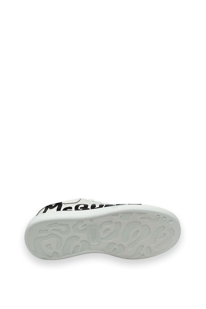 TENIS ALEXANDER MCQUEEN BLANCO GRAFFITI NEGRO