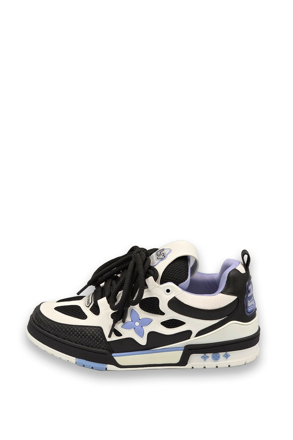 TENIS LV SKATE NEGRO MORADO