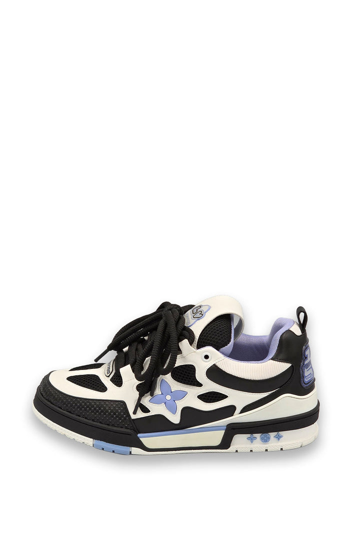 TENIS LV SKATE NEGRO MORADO