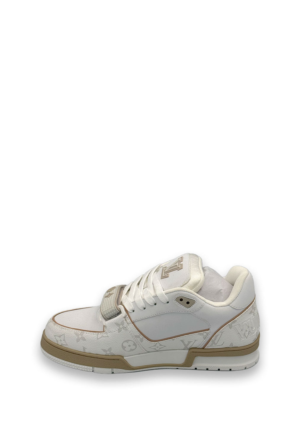TENIS LV BROCHE BEIGE
