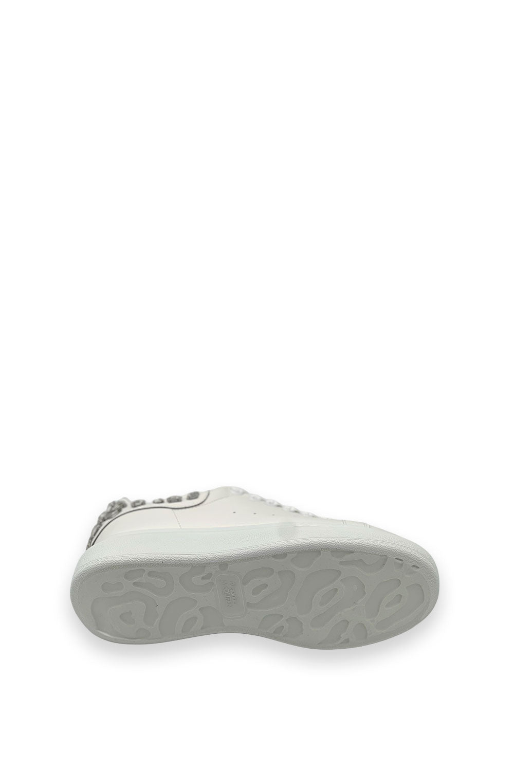 TENIS ALEXANDER MCQUEEN BLANCO CRYSTAL DETAIL