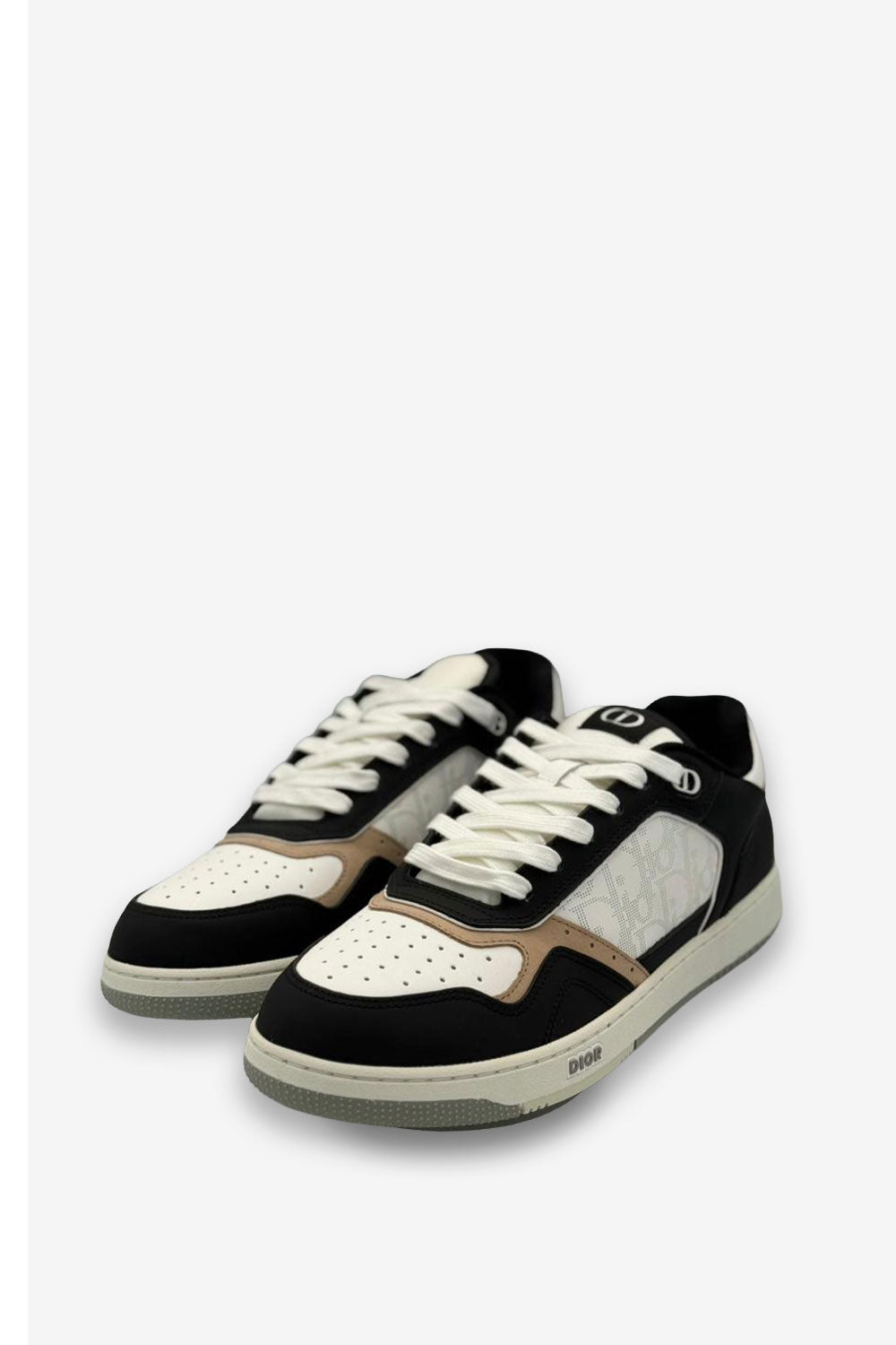 TENIS DIOR B27 LOW BLANCO / NEGRO / LATE