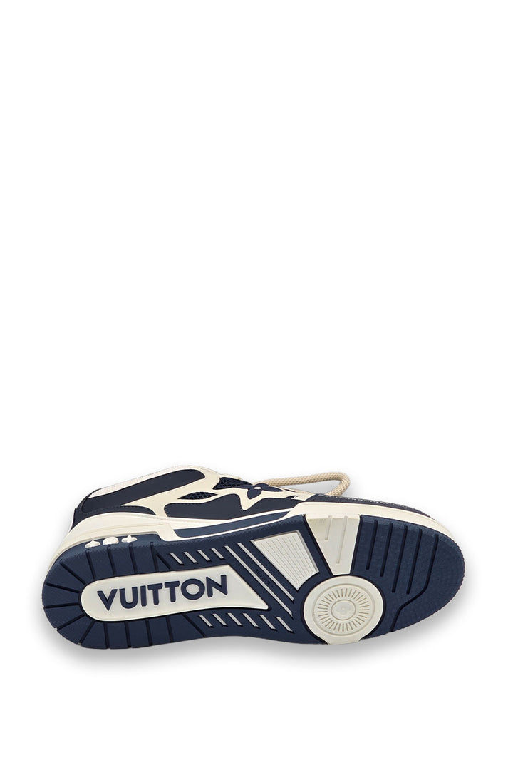 TENIS LV SKATE AZUL BLANCO