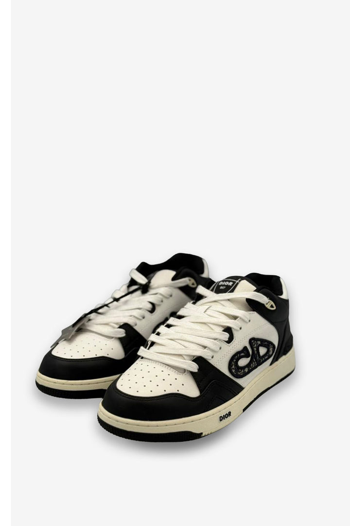 TENIS DIOR B57 MID NEGRO BLANCO
