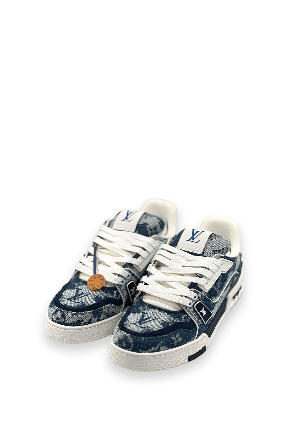TENIS LV TRAINER MULITAR AZUL