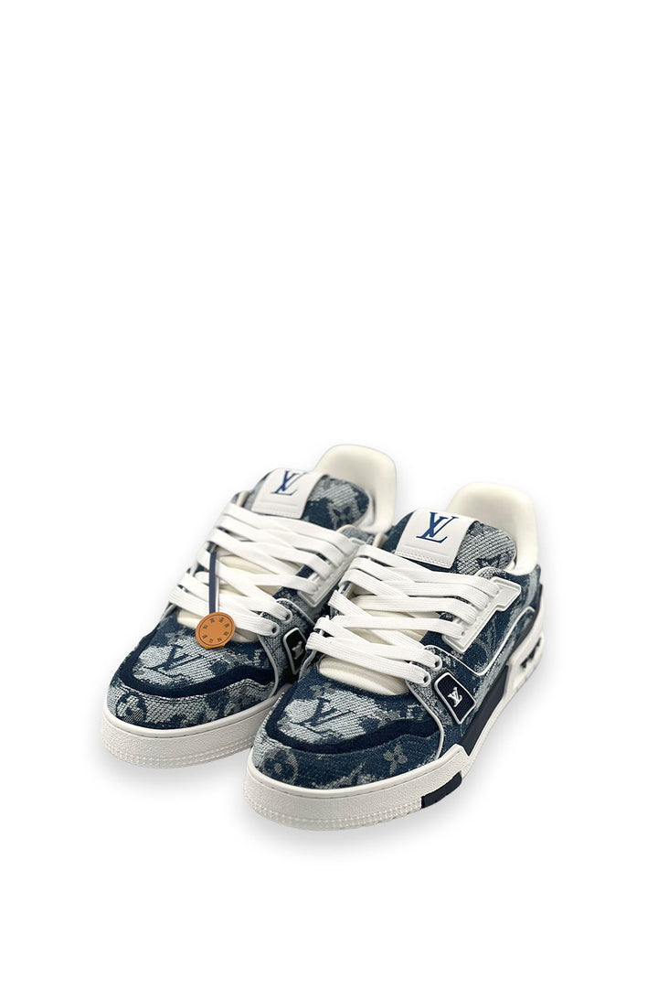 TENIS LV TRAINER MULITAR AZUL