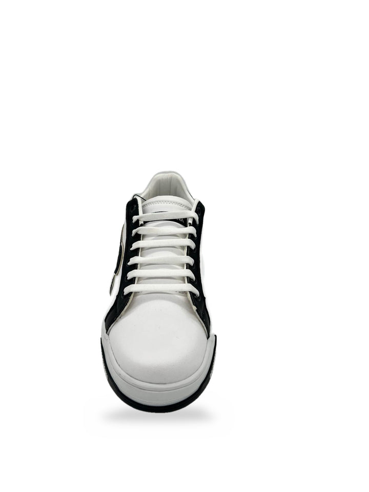 TENIS DG 3007 BLANCO NEGRO (LETRAS)
