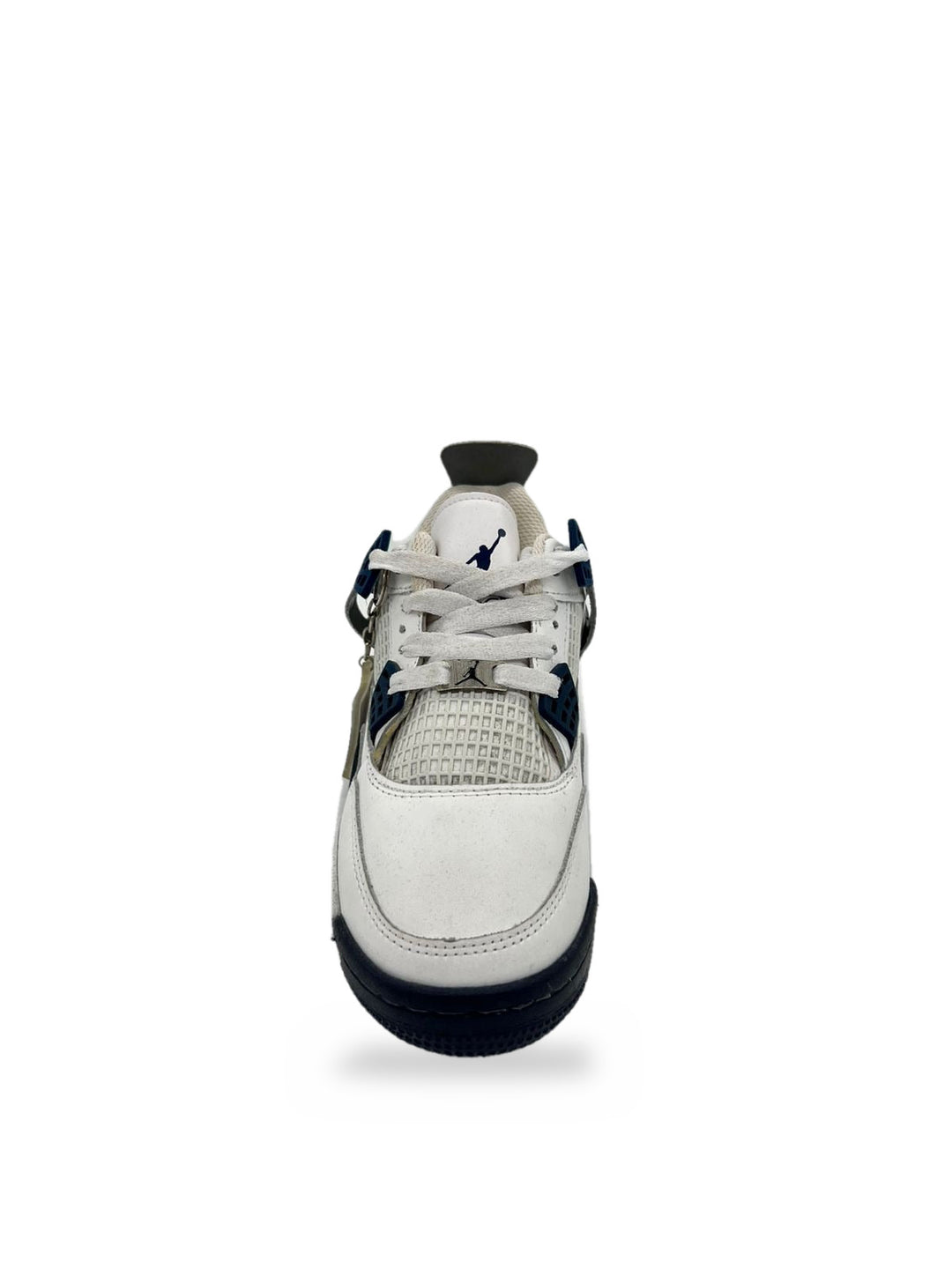 TENIS JORDAN 4 BLANCO MARINO GRIS