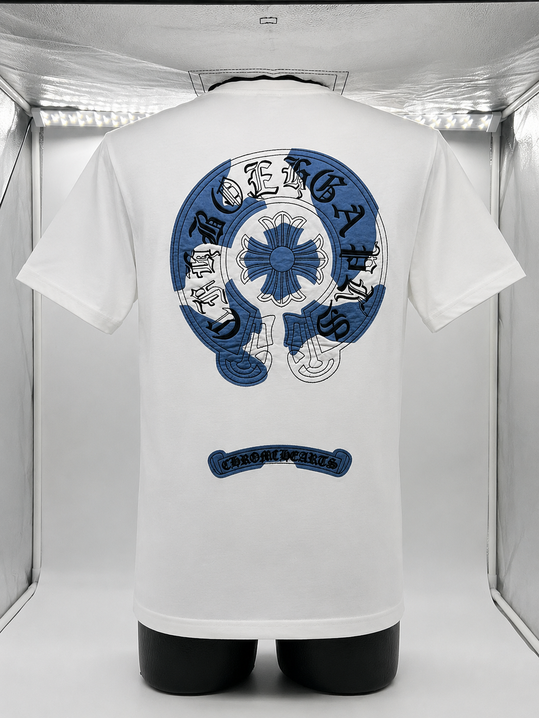 Turca Chrome Hearts Parches Blanco