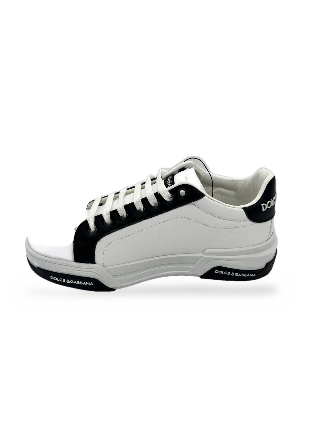 TENIS DG 3007 BLANCO NEGRO (LETRAS)