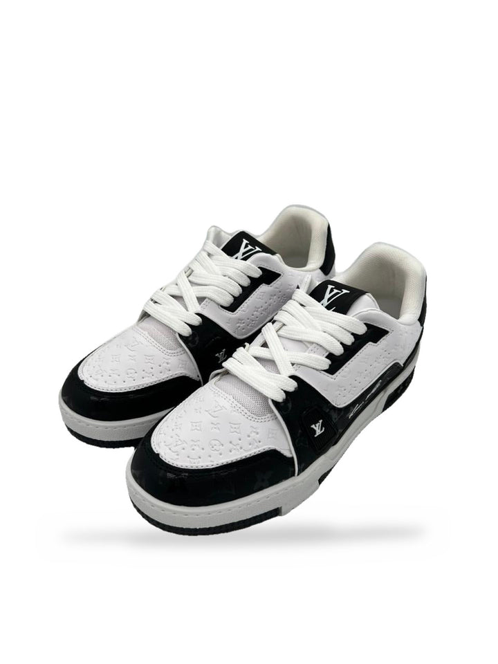 TENIS LV TRAINER NEGRO BLANCO CLASICO (CLASSIC)