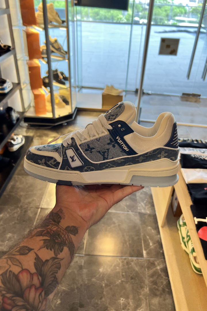 TENIS LV TRAINER AZUL MARINO TOTAL