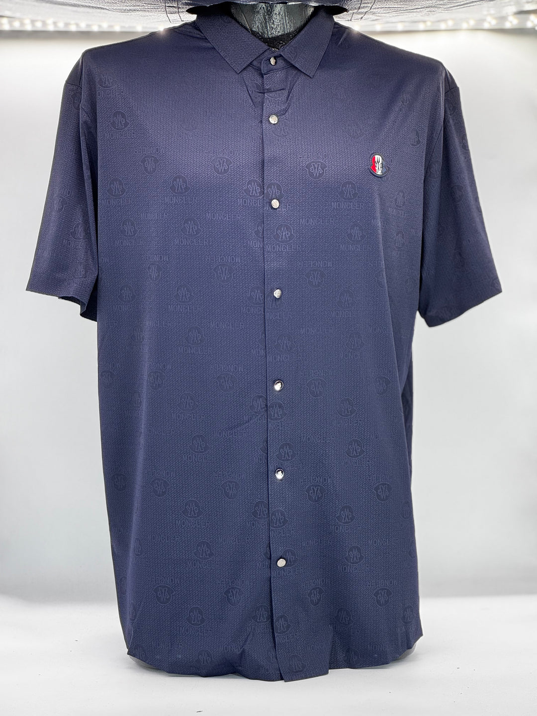 SEDA MOCLER AZUL MARINO