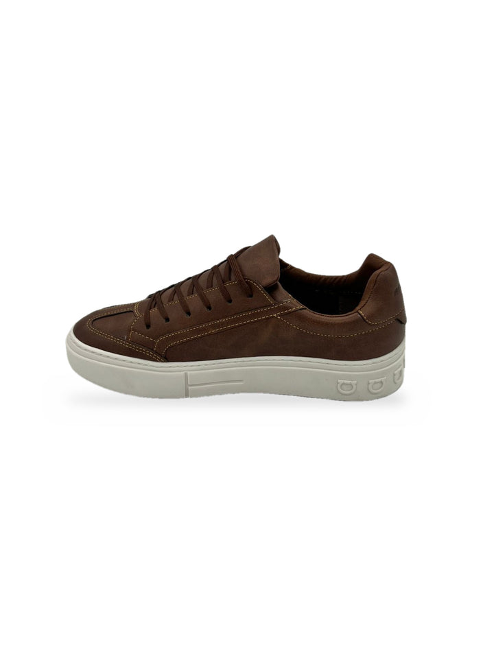 TENIS FERRAGAMO CAMEL