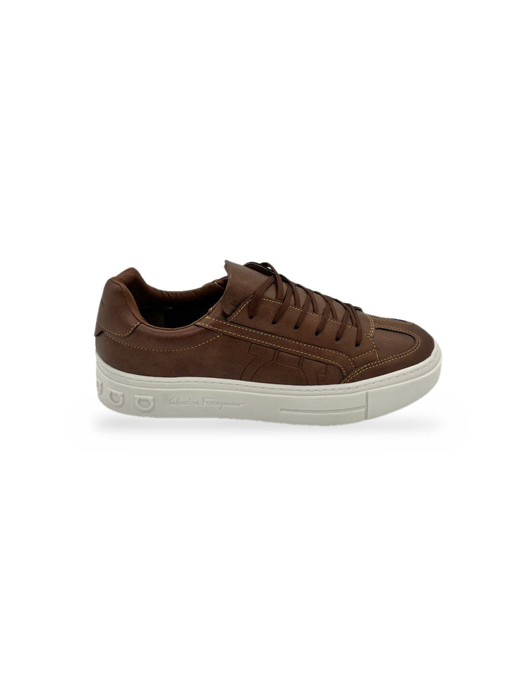 TENIS FERRAGAMO CAMEL