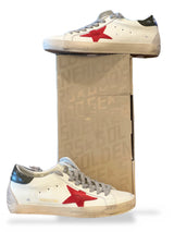 TENIS GOLDEN GOOSE SUPER STAR RED