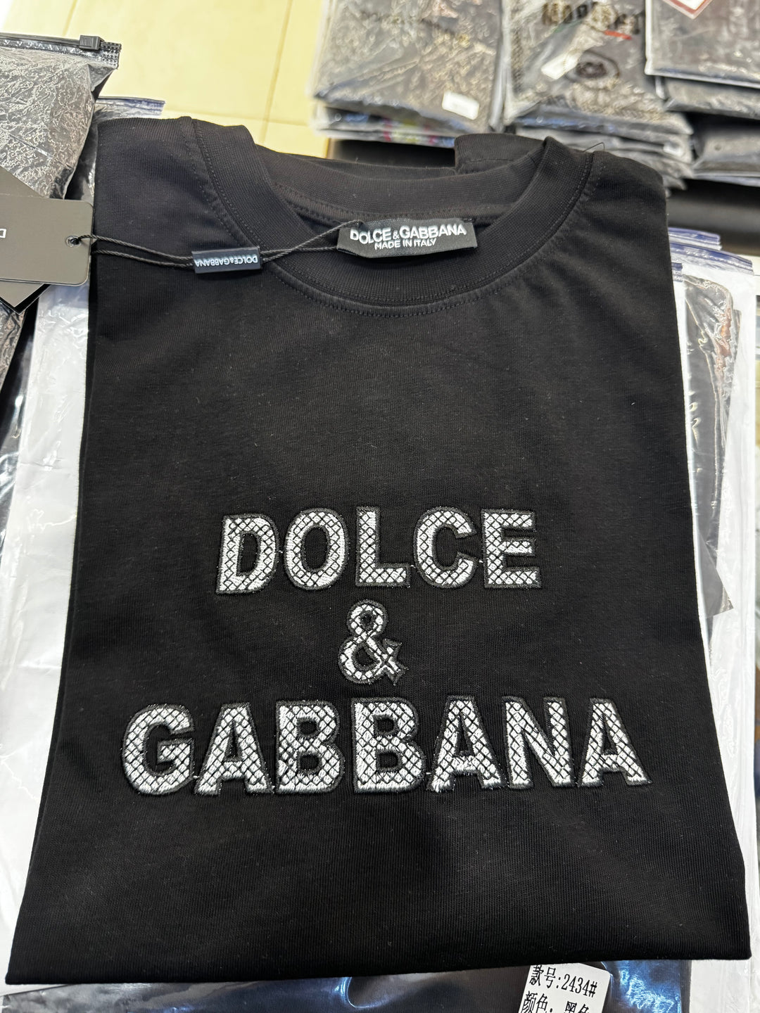 Turca Dolce Negra Bordado
