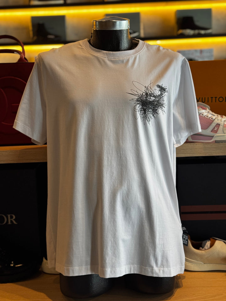 PLAYERA OFF-WHITE GARABATO (L)