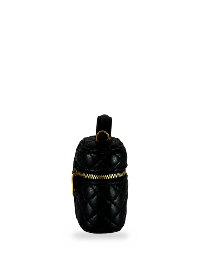SAINT LAURENT QUILTED VANITY CASE