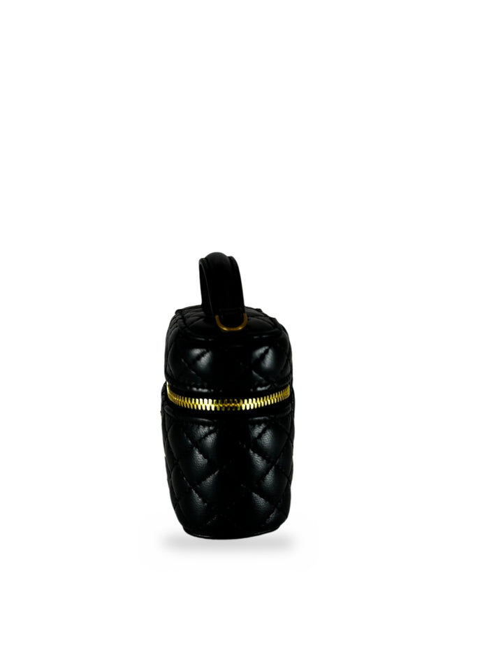 SAINT LAURENT QUILTED VANITY CASE