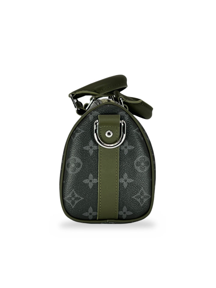 Lona Oscura con Asas Verde Oliva