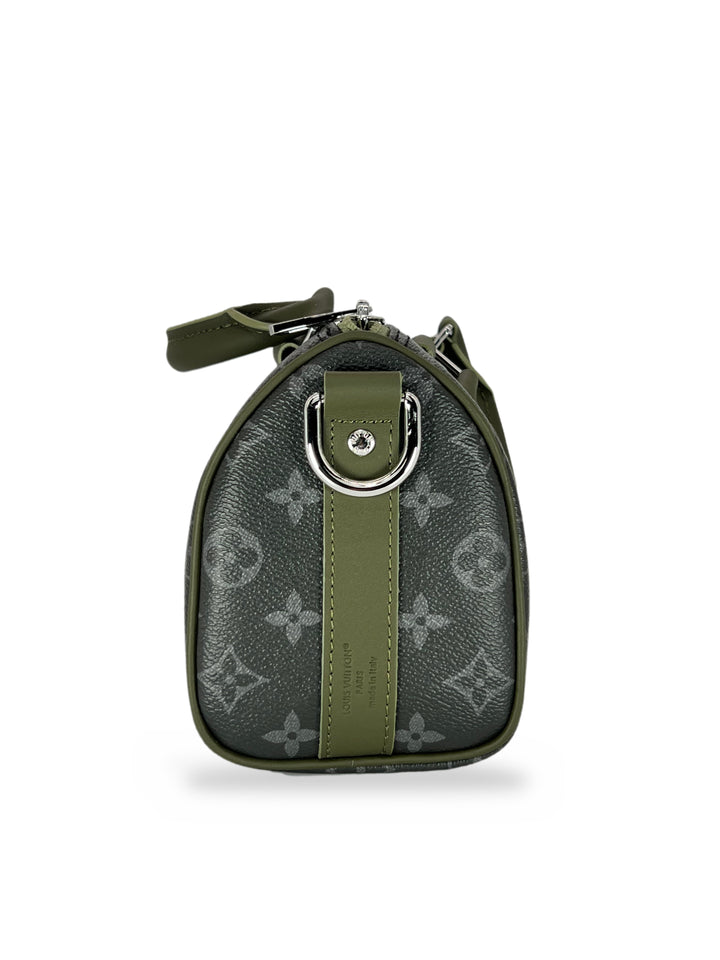 Lona Oscura con Asas Verde Oliva