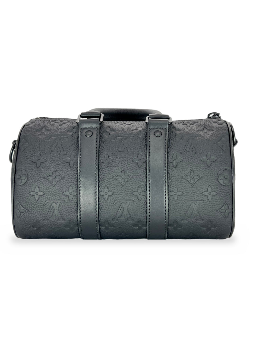 Negro Texturizado Monograma Relieve